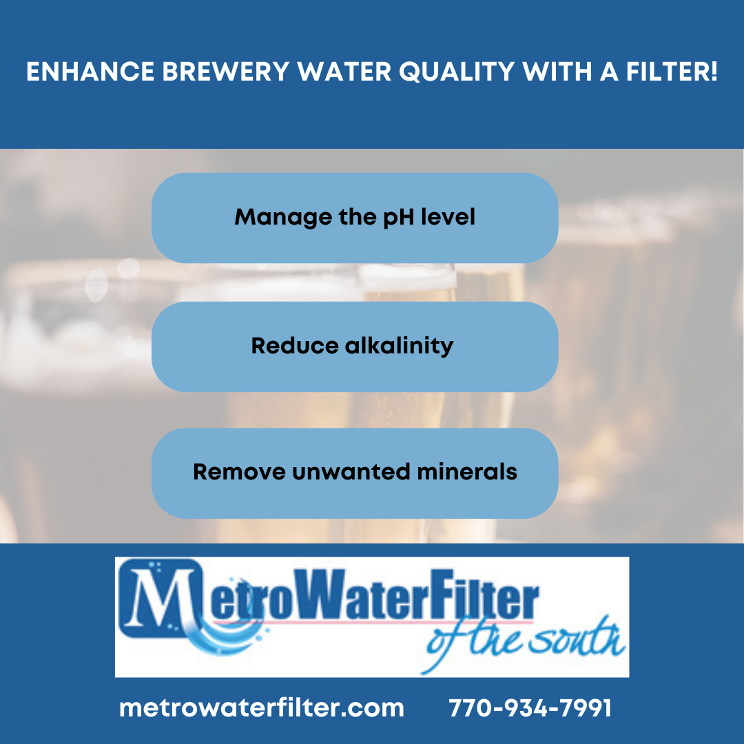 Enhancing Your Brewery With Water Filtration System