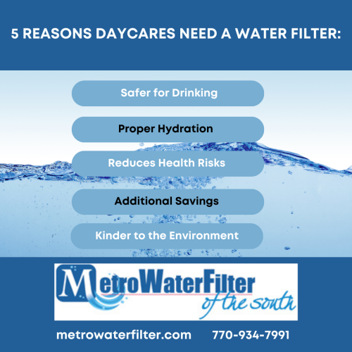 5 Reasons Your Daycare Should Have a Water Filtration System Water