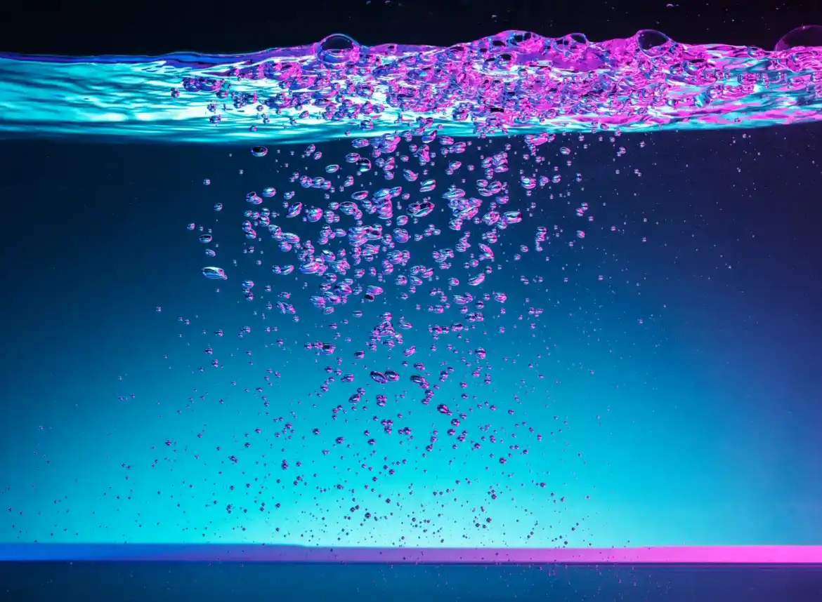 Representation of ultraviolet water filtration